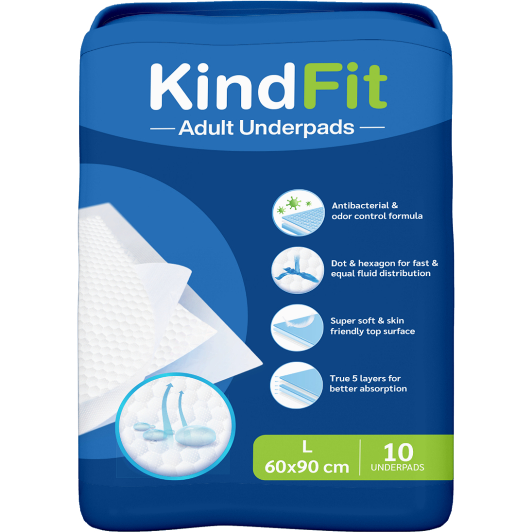 Kindfit Adult Underpad Size L - Nel Life Care